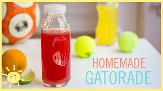 EAT  Homemade Gatorade [upl. by Ahsitahs]