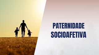 Paternidade socioafetiva [upl. by Jorie]