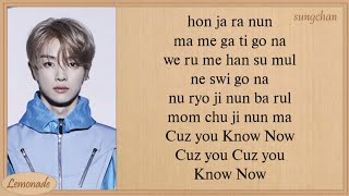 NCT U  Know Now Easy Lyrics [upl. by Ardnala]