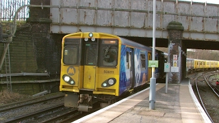 Half an Hour at 216  Birkenhead North Station 1022017  Class 507 508 terminus [upl. by Annairoc]