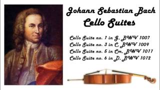 Johann Sebastian Bach  Cello suites in 432 Hz great for reading or studying [upl. by Jea]